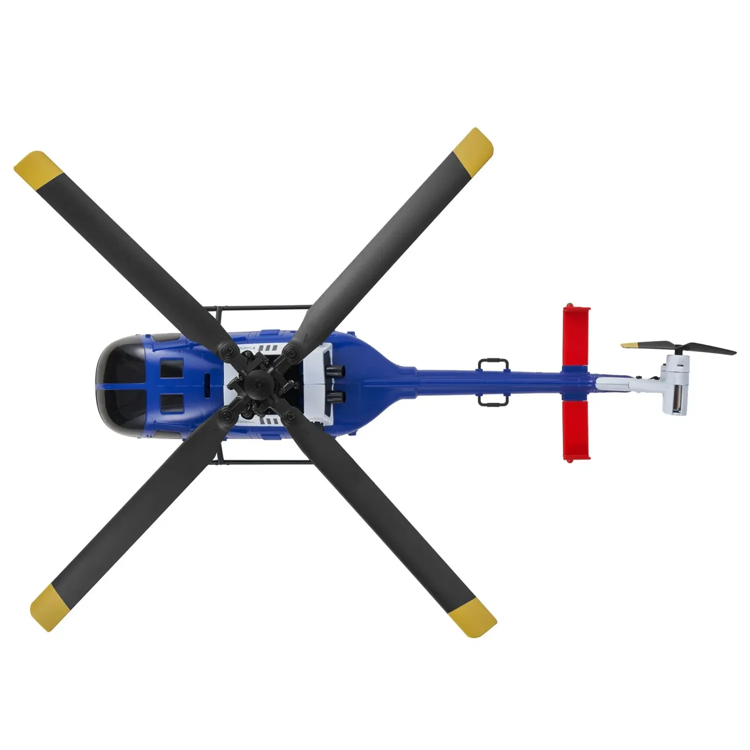 Beginner RC Helicopter — 2.4GHz 4-Propeller Remote Control Aircraft, 6-Axis Gyro Stabilization, One-Key Takeoff/Landing, LED Light, Perfect Gift Toy for Children Ages 8 and Up