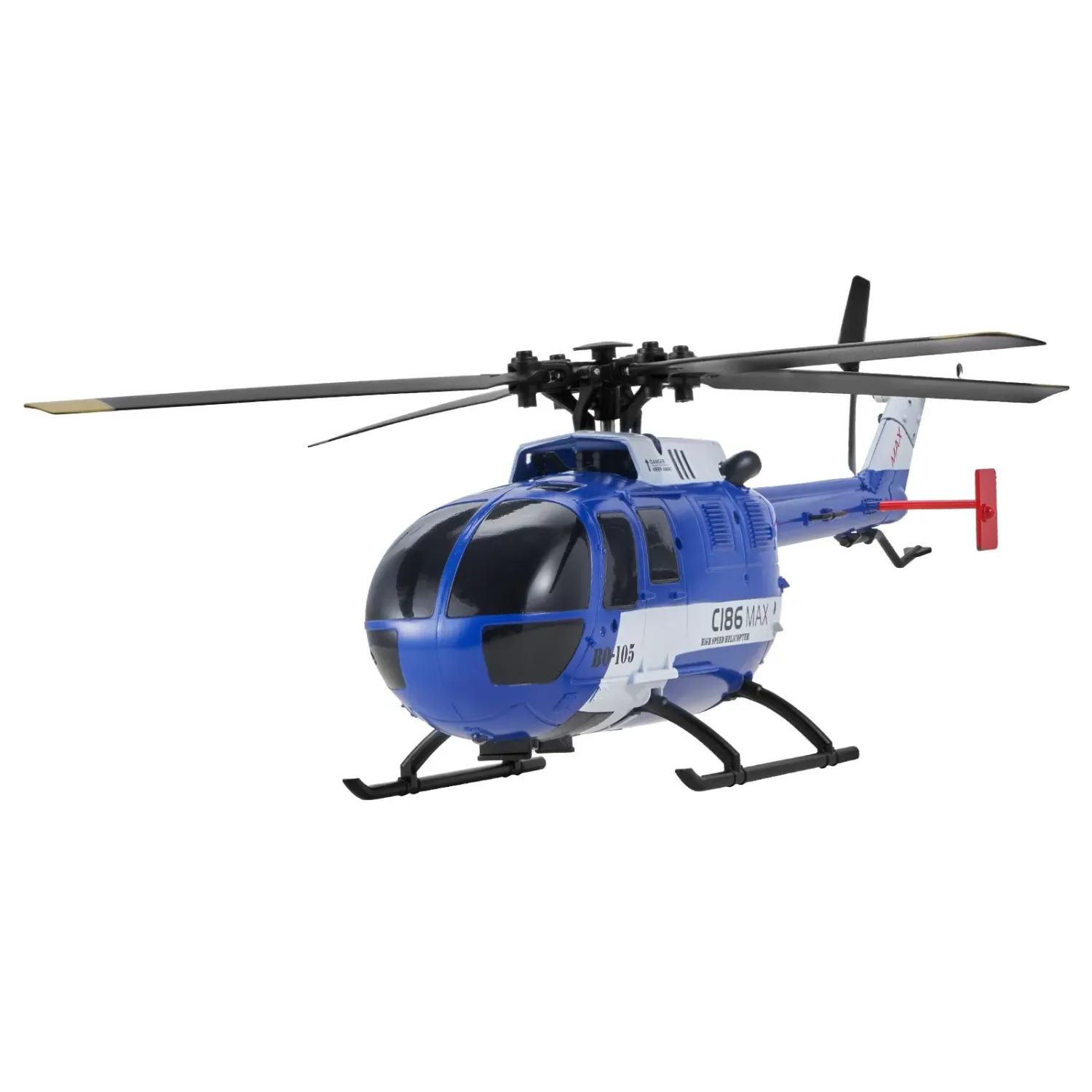 Beginner RC Helicopter — 2.4GHz 4-Propeller Remote Control Aircraft, 6-Axis Gyro Stabilization, One-Key Takeoff/Landing, LED Light, Perfect Gift Toy for Children Ages 8 and Up