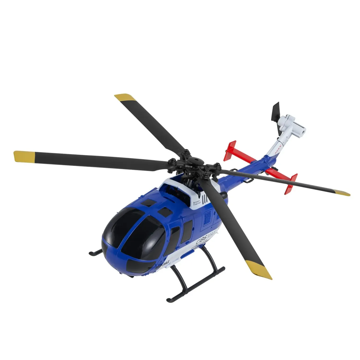 Beginner RC Helicopter — 2.4GHz 4-Propeller Remote Control Aircraft, 6-Axis Gyro Stabilization, One-Key Takeoff/Landing, LED Light, Perfect Gift Toy for Children Ages 8 and Up