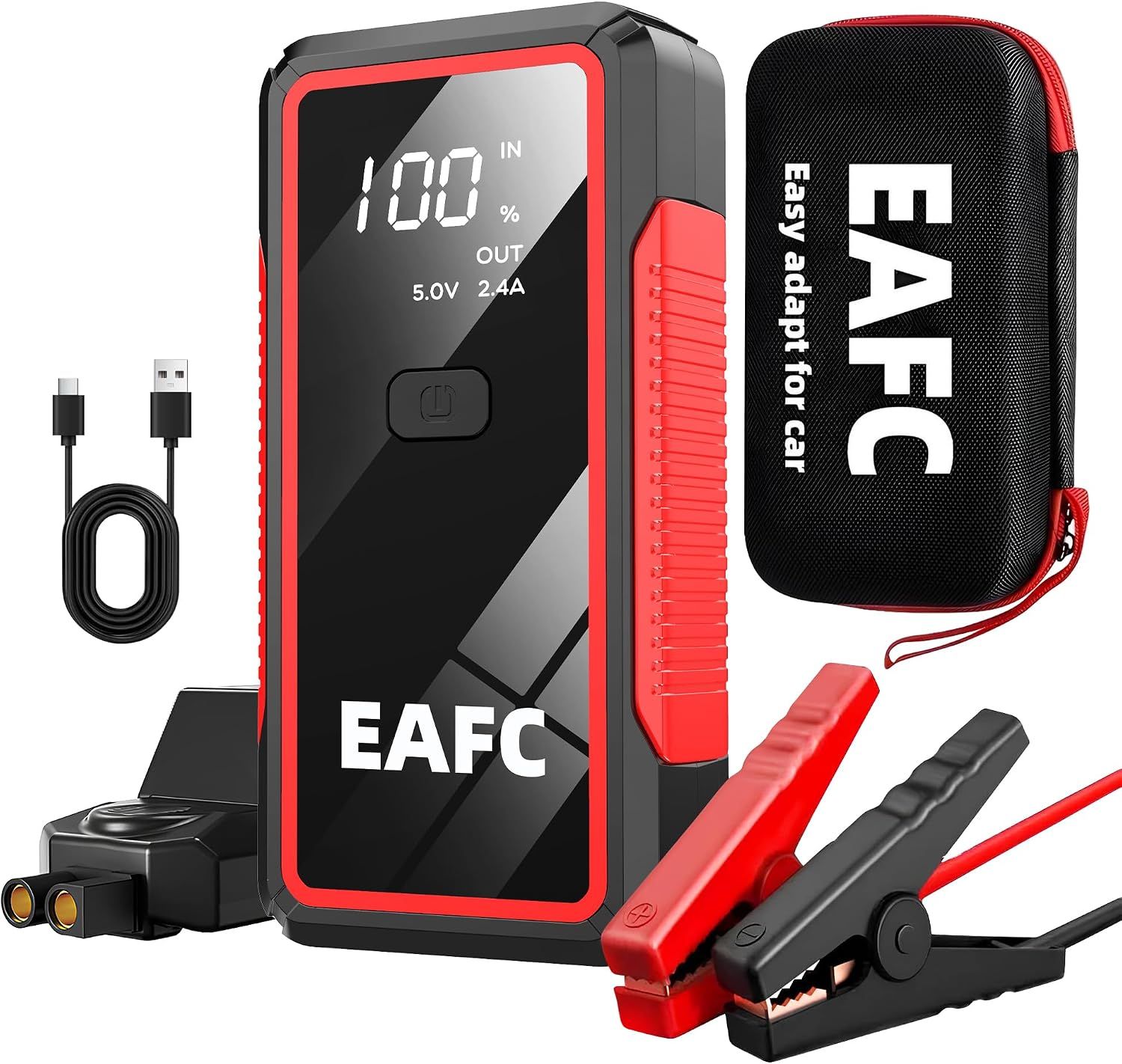 Jump Starter 2000A Portable Car Booster