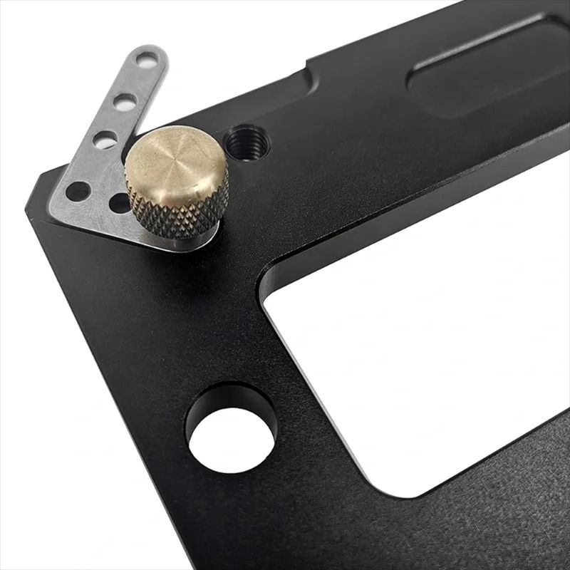 Track Saw Square Guide – Aluminium Alloy 90° Cutting Guide