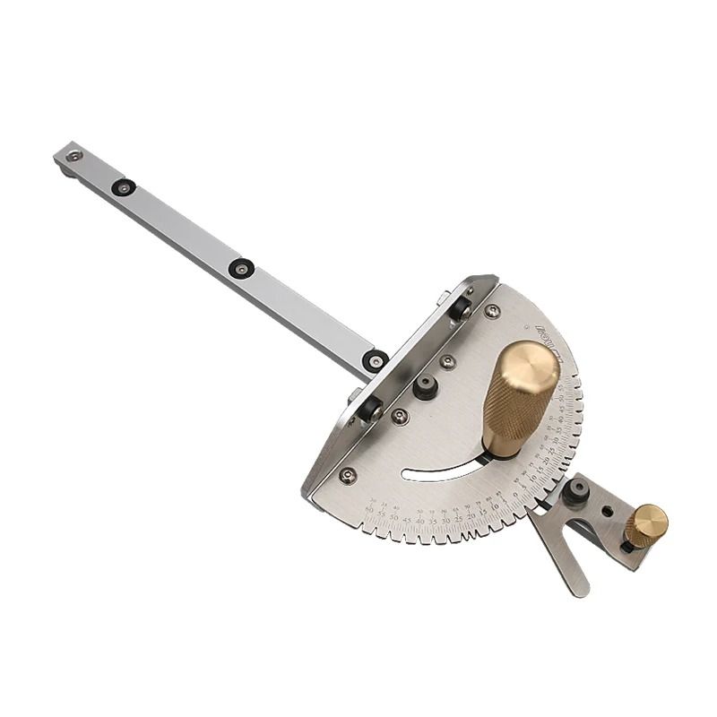 Miter Gauge with Track Stop Angle Ruler for Table Saw Router Band Saw Woodworking