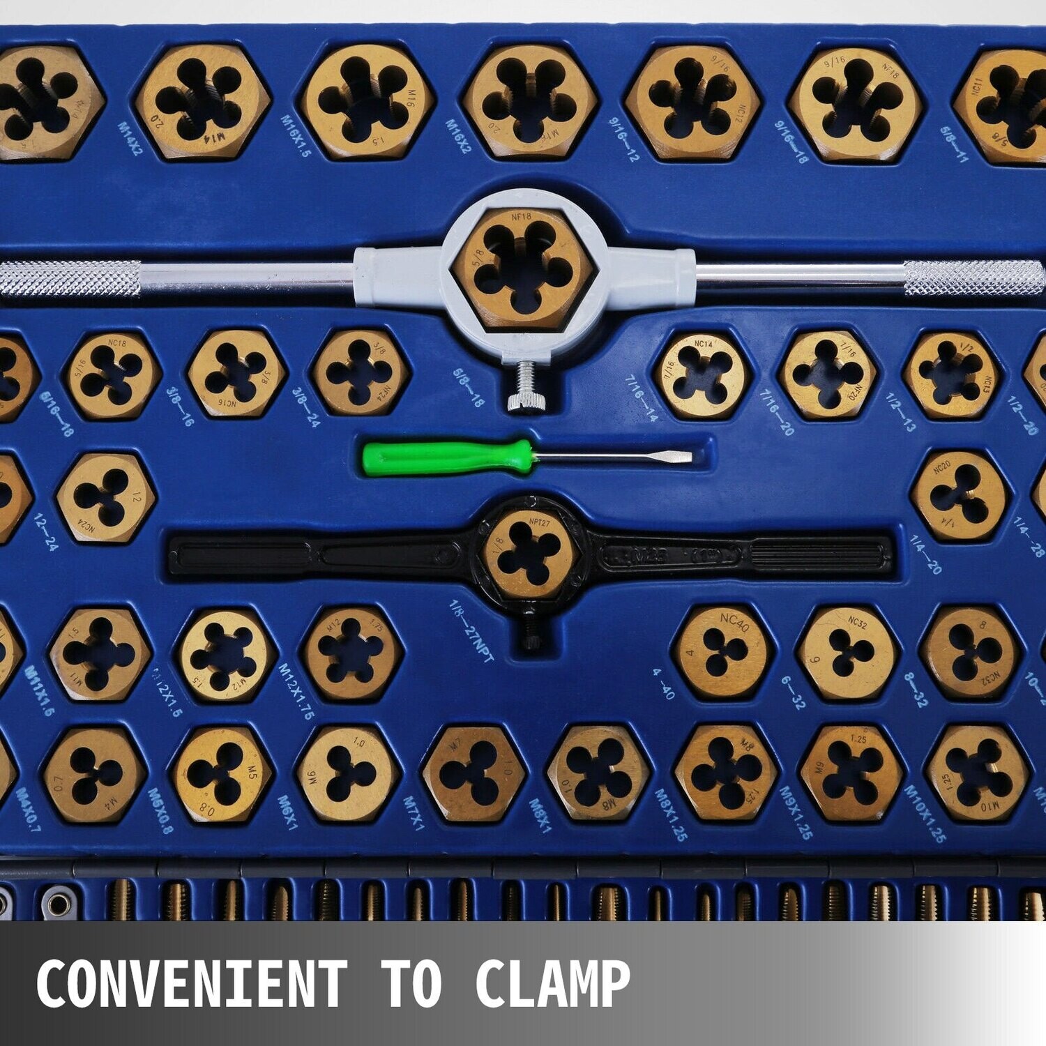 86pc Metric and Imperial Tap &amp; Die Set