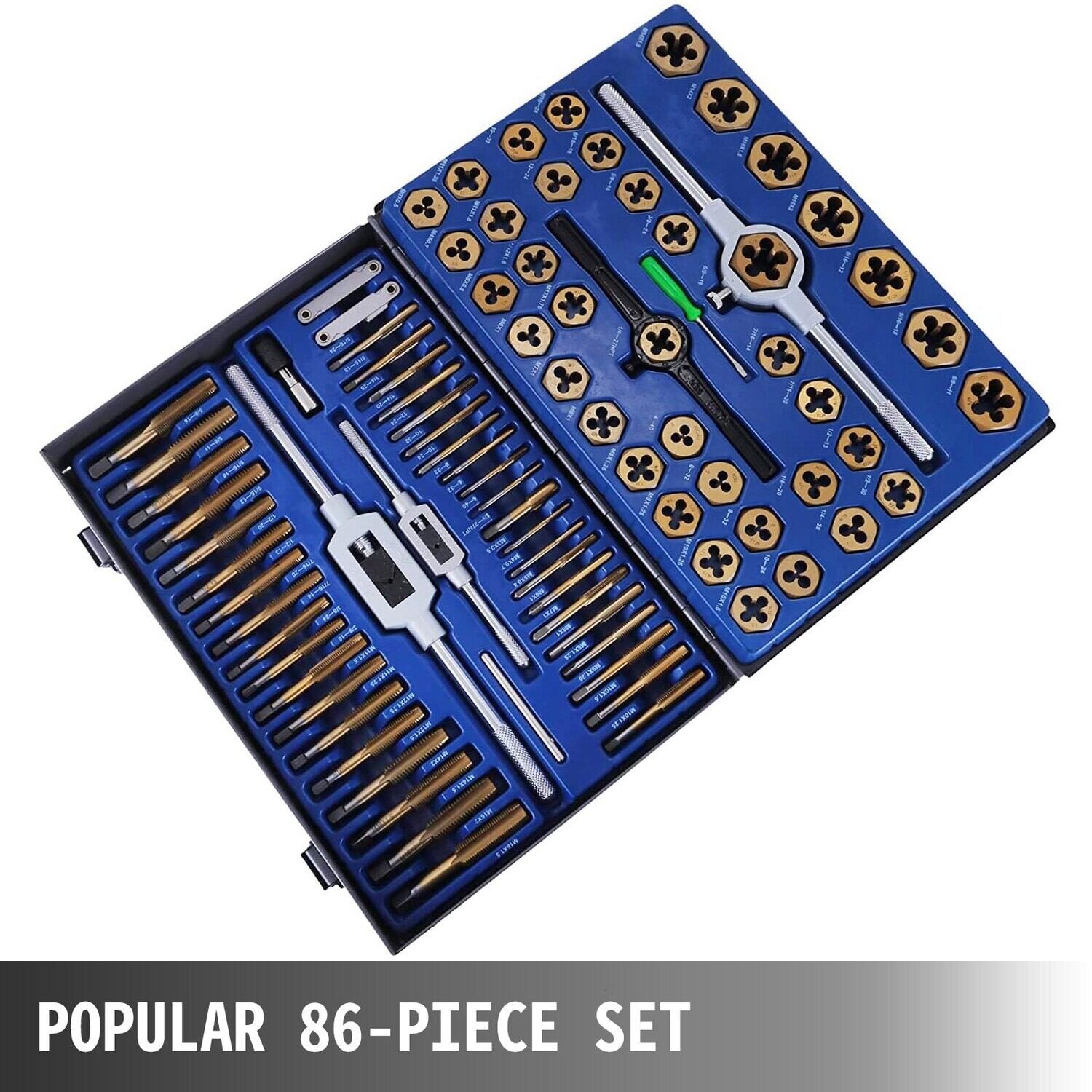 86pc Metric and Imperial Tap &amp; Die Set