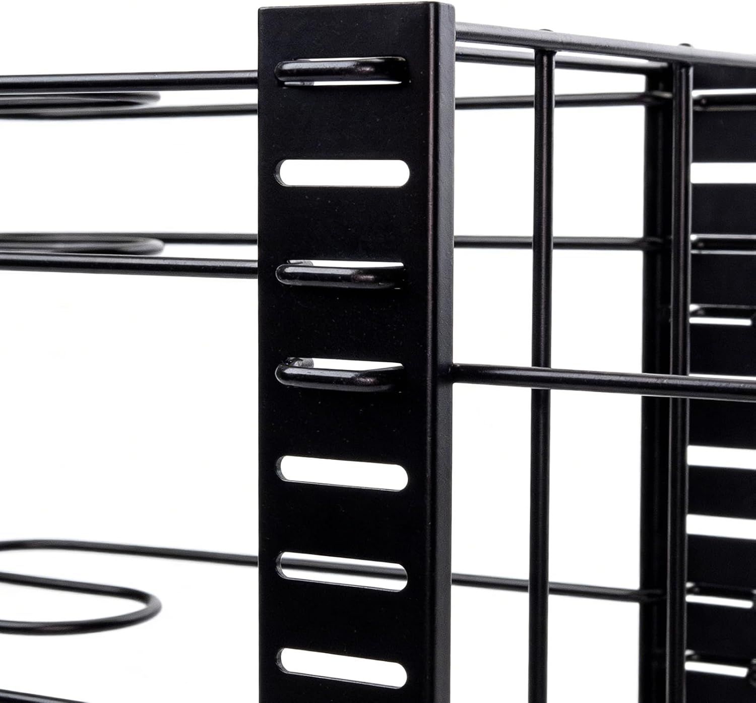 Pot Rack Adjustable 8-Tier &amp; Pan Organizer – Kitchen Cookware Storage