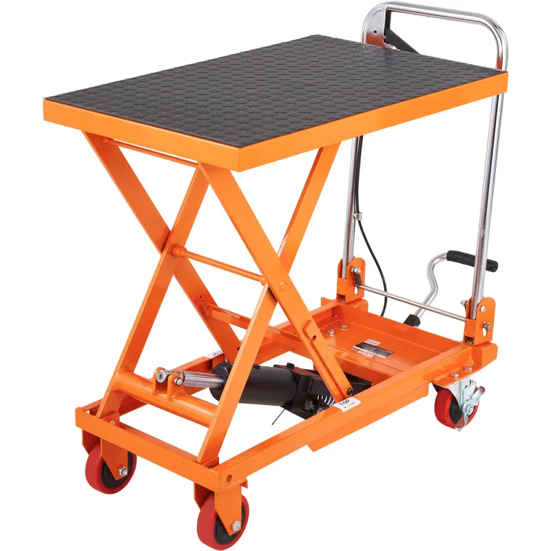 Lift Table 330lbs Manual Hydraulic Scissor Trolley