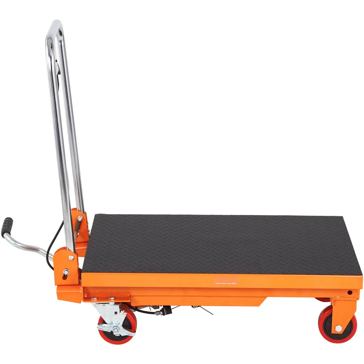 Lift Table 330lbs Manual Hydraulic Scissor Trolley