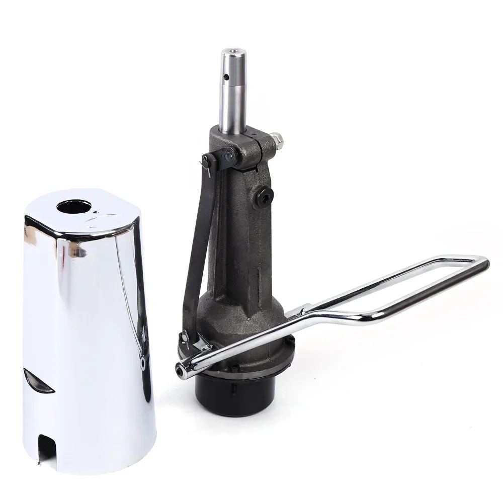 5.5" Hairdressing Chair Replacement Hydraulic Pump with 23" Base 4 Screws Pattern Height Adjustable for Salon Beauty