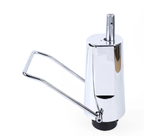 5.5" Hairdressing Chair Replacement Hydraulic Pump with 23" Base 4 Screws Pattern Height Adjustable for Salon Beauty, Type: Pump