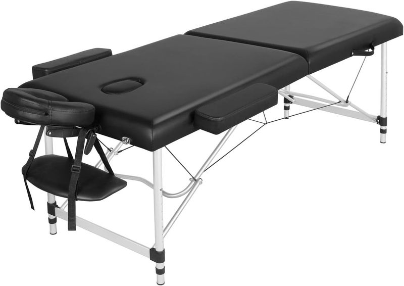 Massage Table 70cm Wide Foldable Aluminium Massage Table 70cm Wide Foldable Aluminium