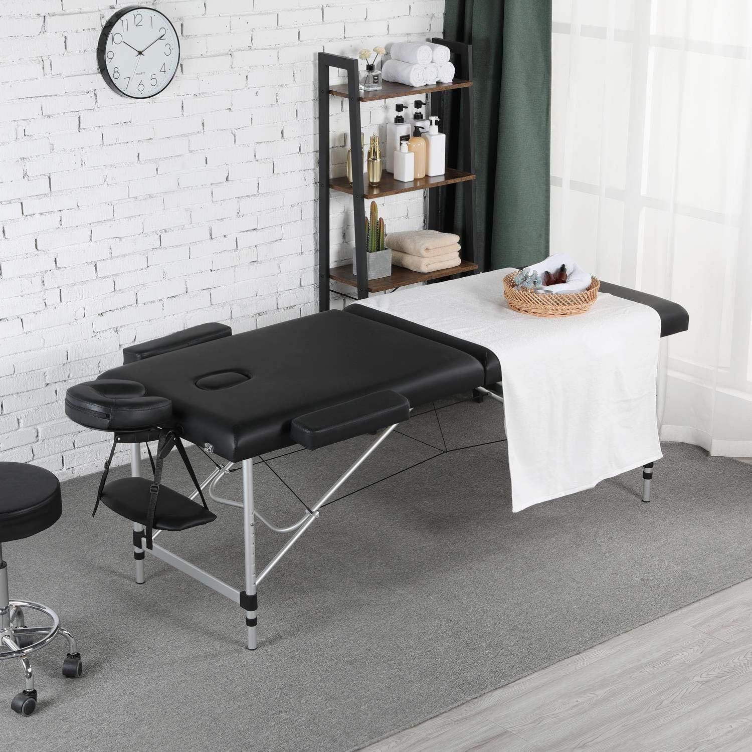 Massage Table 70cm Wide Foldable Aluminium