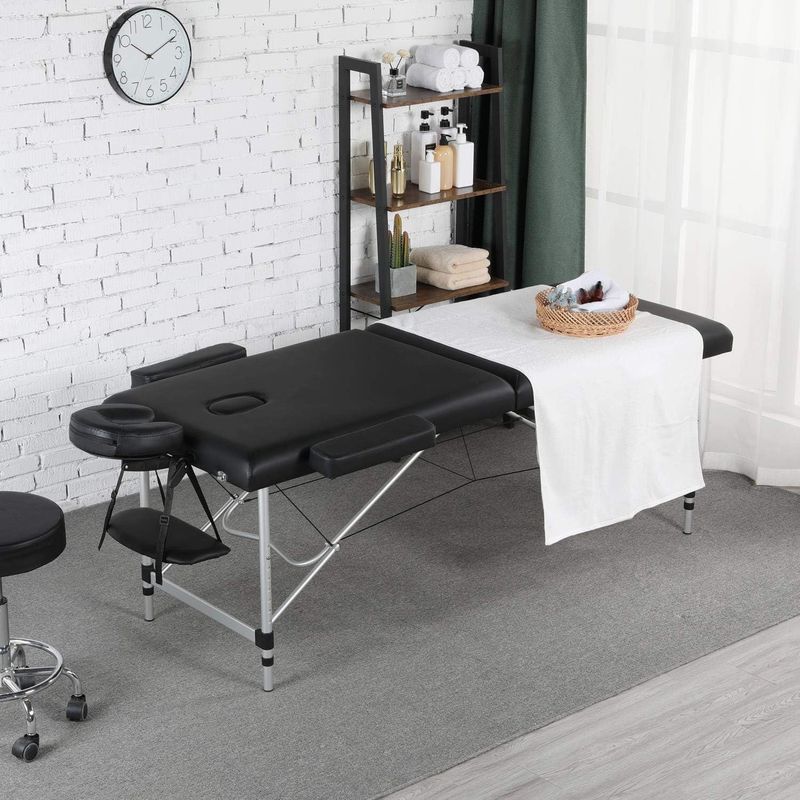 Massage Table 70cm Wide Foldable Aluminium