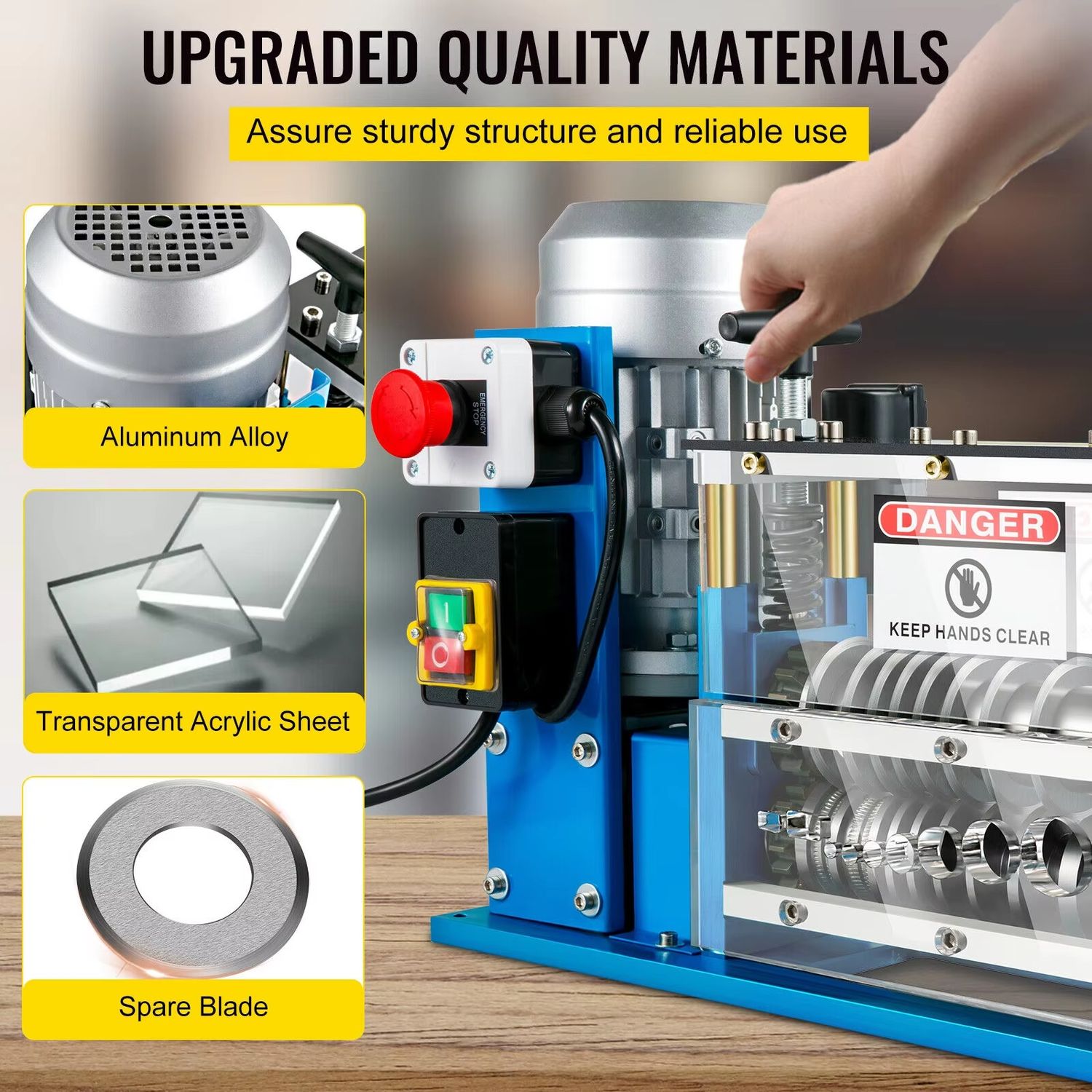 Wire Stripper Machine 370W Cable Stripping Tool