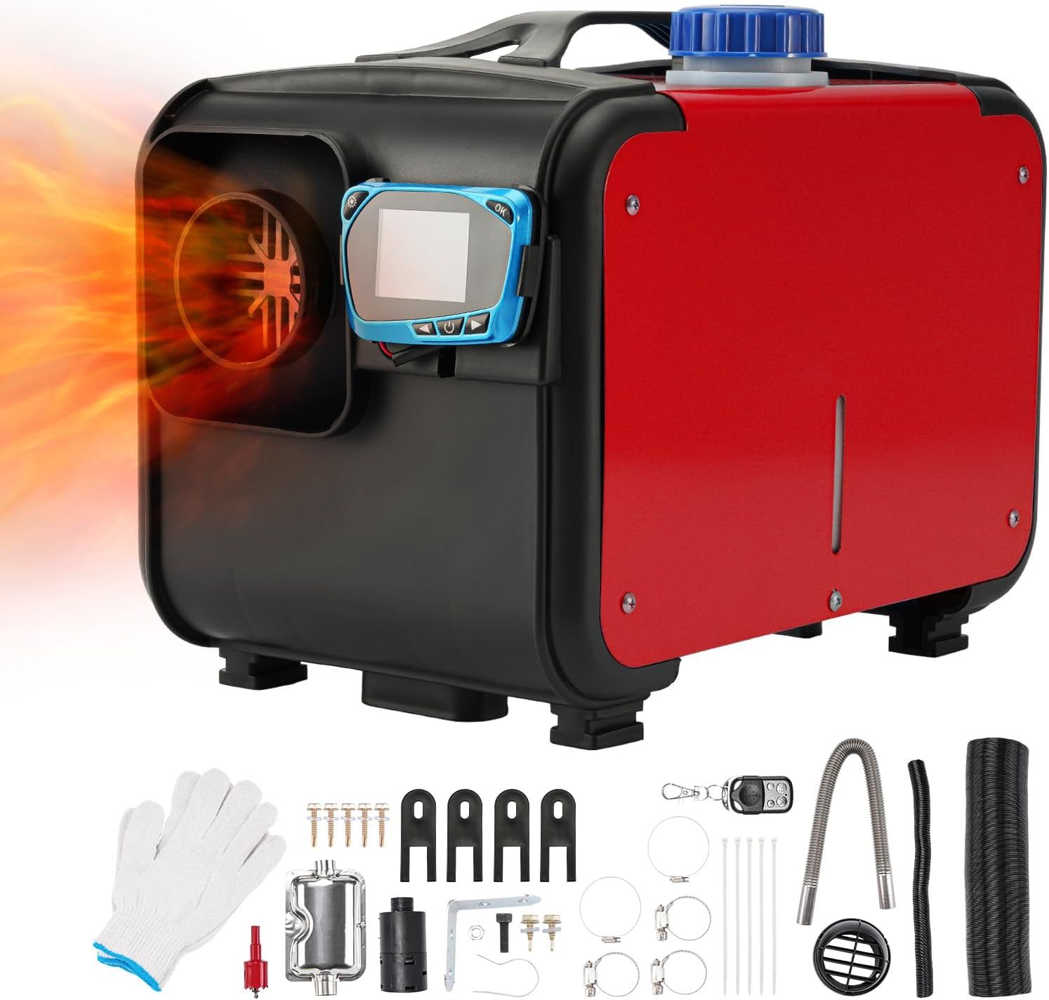 8KW 12V Diesel Parking Heater with LCD Remote Control