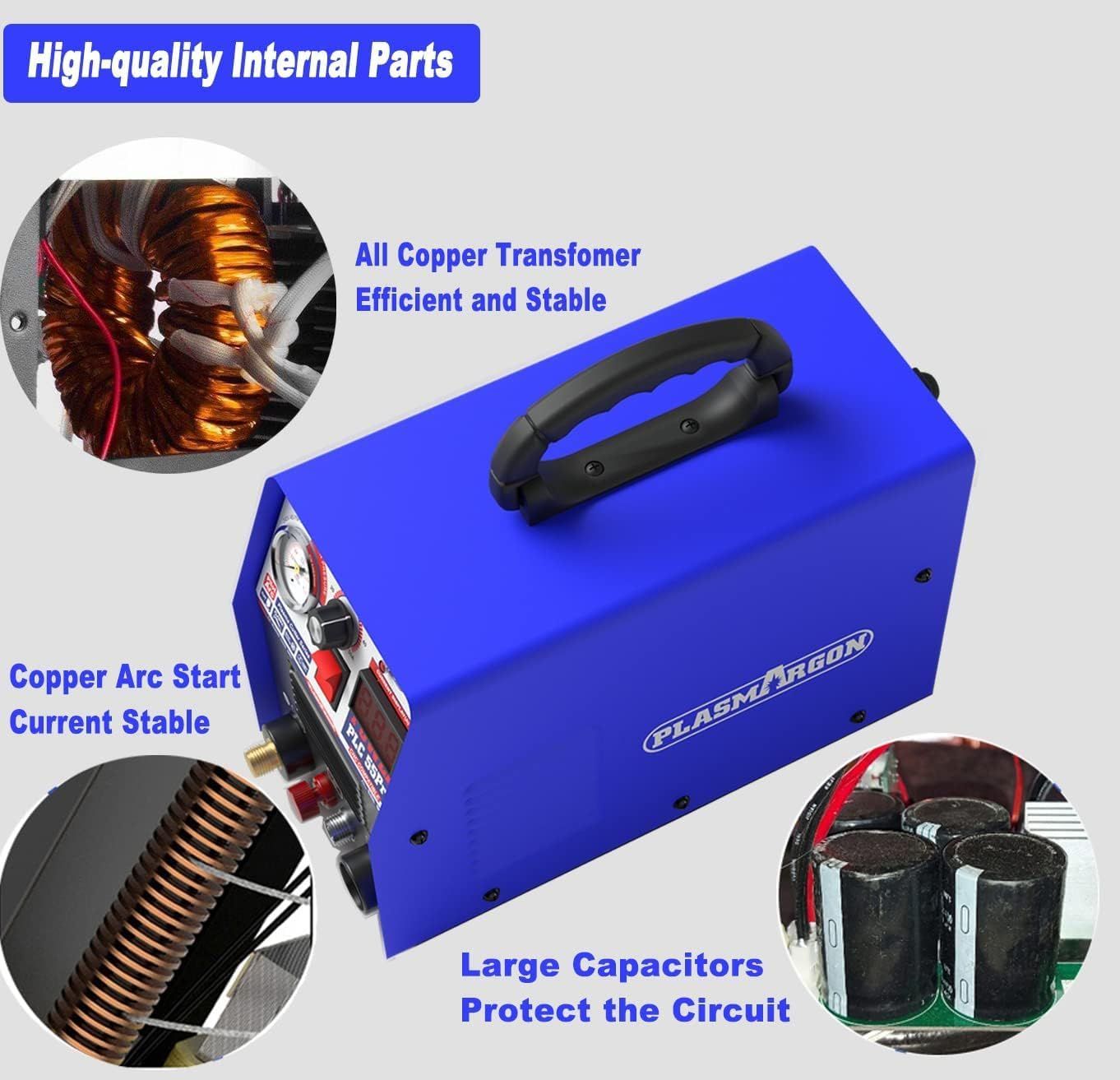 55A Plasma Cutter CUT55Pro 230V Air Plasma Cutting Machine IGBT Inverter