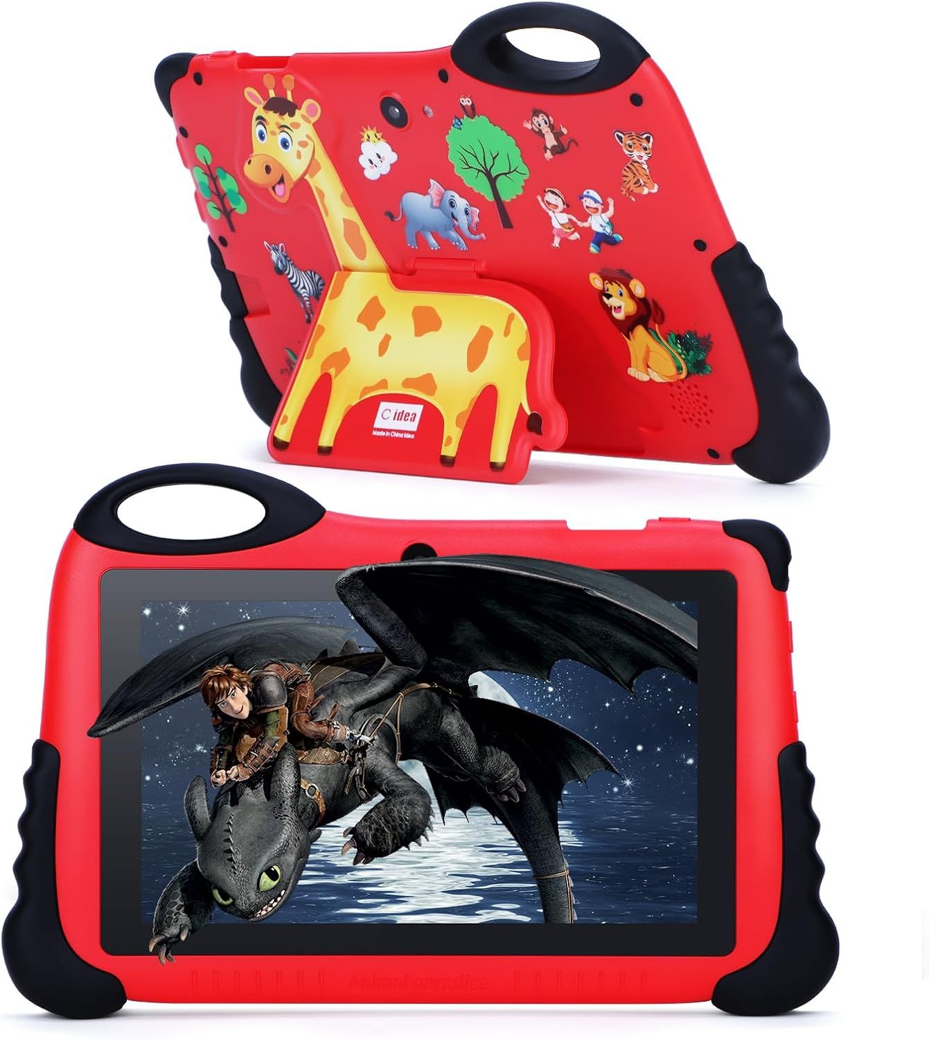 Android 13 Kids Tablet 7 Inch Toddler Tablet 4GB RAM 32GB ROM HD Screen with Parental Control