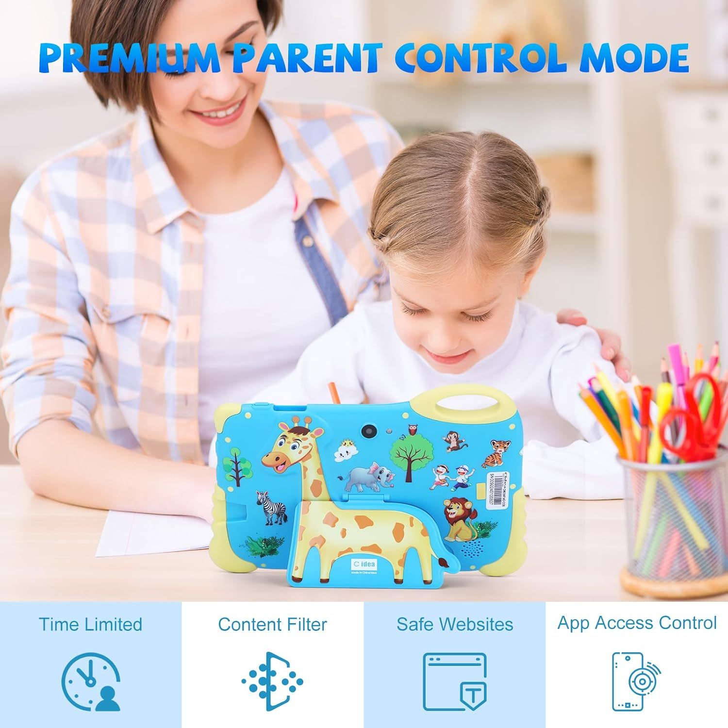 Kids Android 13 Tablet – 7-Inch Educational Tablet