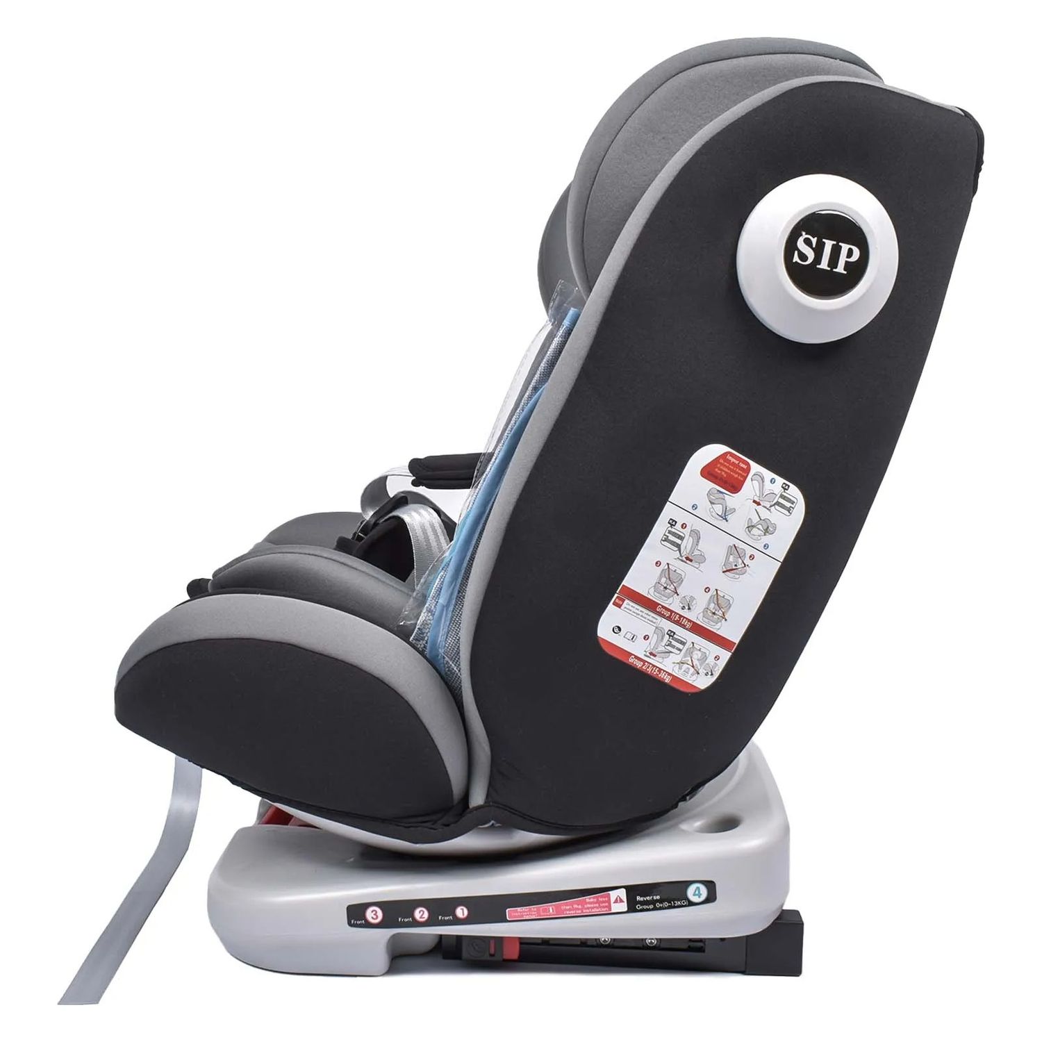 Child Car Seat 360° Rotating 9–36kg 5-Point Harness