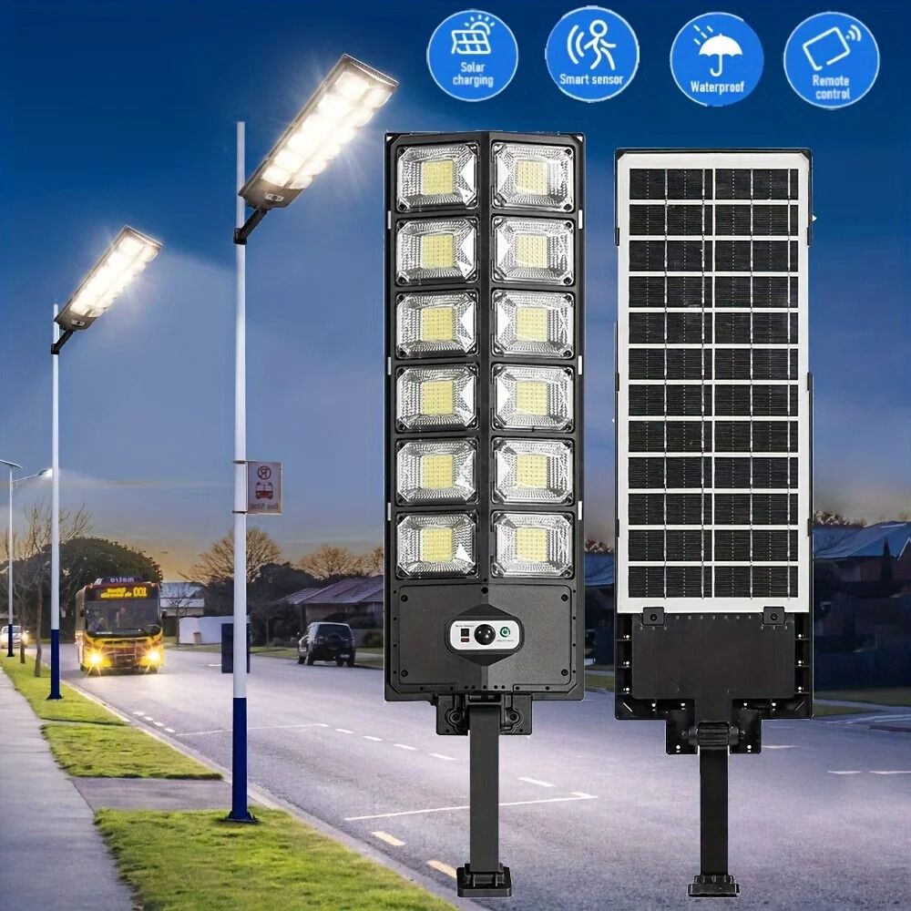 Solar Outdoor LED Security Light – Motion Sensor, IP65 Waterproof &amp; Wireless