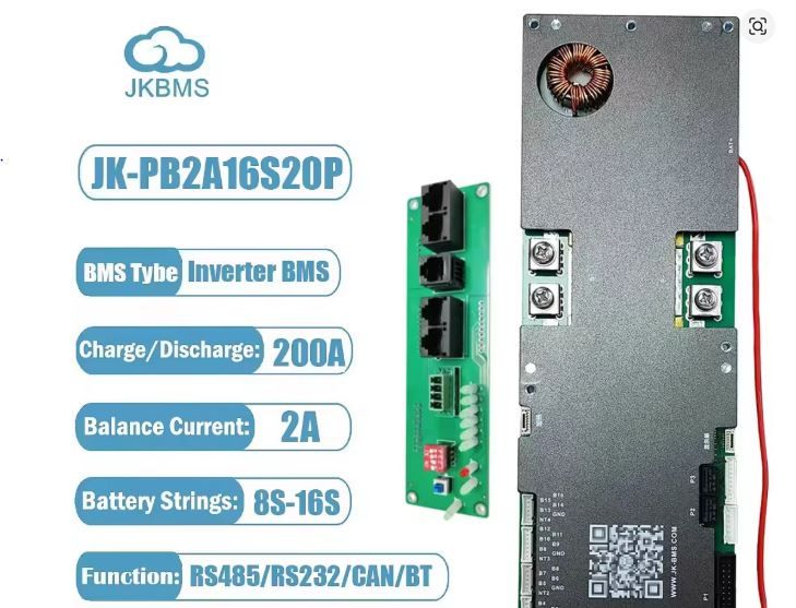 48V 320Ah LiFePO4 Battery with JK BMS, 16kWh Home Solar Energy Storage System