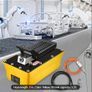 10000 PSI Hydraulic Air Foot Pump with Hose High Pressure Jack Tool w/ Full Kits