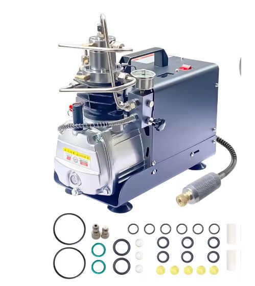 AUTO-STOP PCP AIR COMPRESSOR 300bar 4500psi High Pressure Air Compressor Electric Air Pump