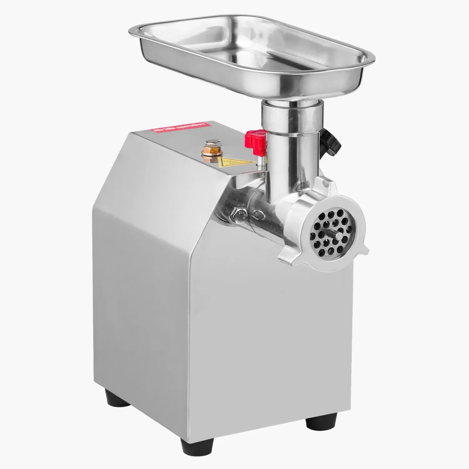 Commercial Electric Meat Grinder  600W &amp; 850W Heavy Duty Meat Mincer with Sausage Maker, 2 Blades &amp; 2 Grinding Plates