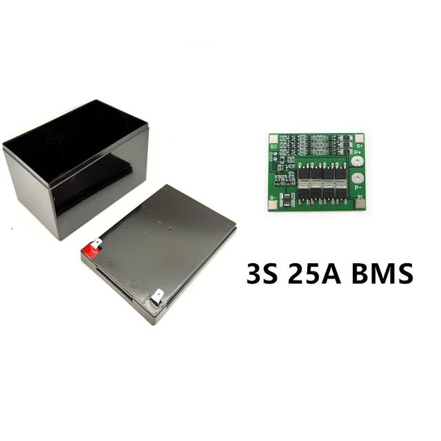 Power Sonic 12V 12A 18650 Battery Storage Box – Protective Battery Case