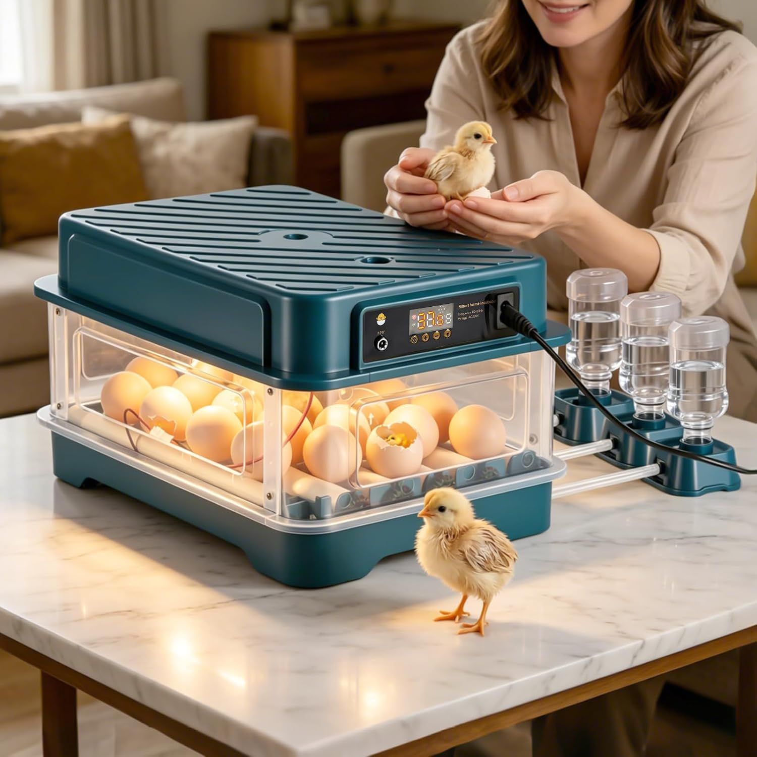 24 Egg Automatic Incubator with Digital Temperature Control
