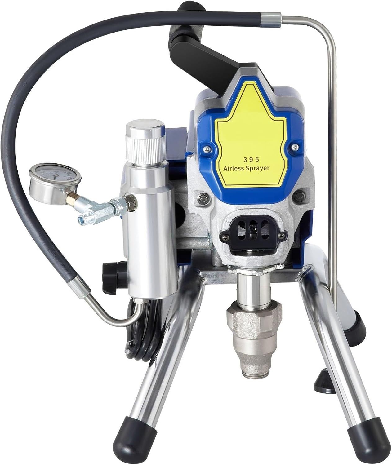 2200W Electric Airless Paint Sprayer — Powerful Spray Gun Kit with 22MPa Adjustable Pressure &amp; 15M Pipe, for Interior &amp; Exterior Walls, Ceilings, Wood &amp; Furniture