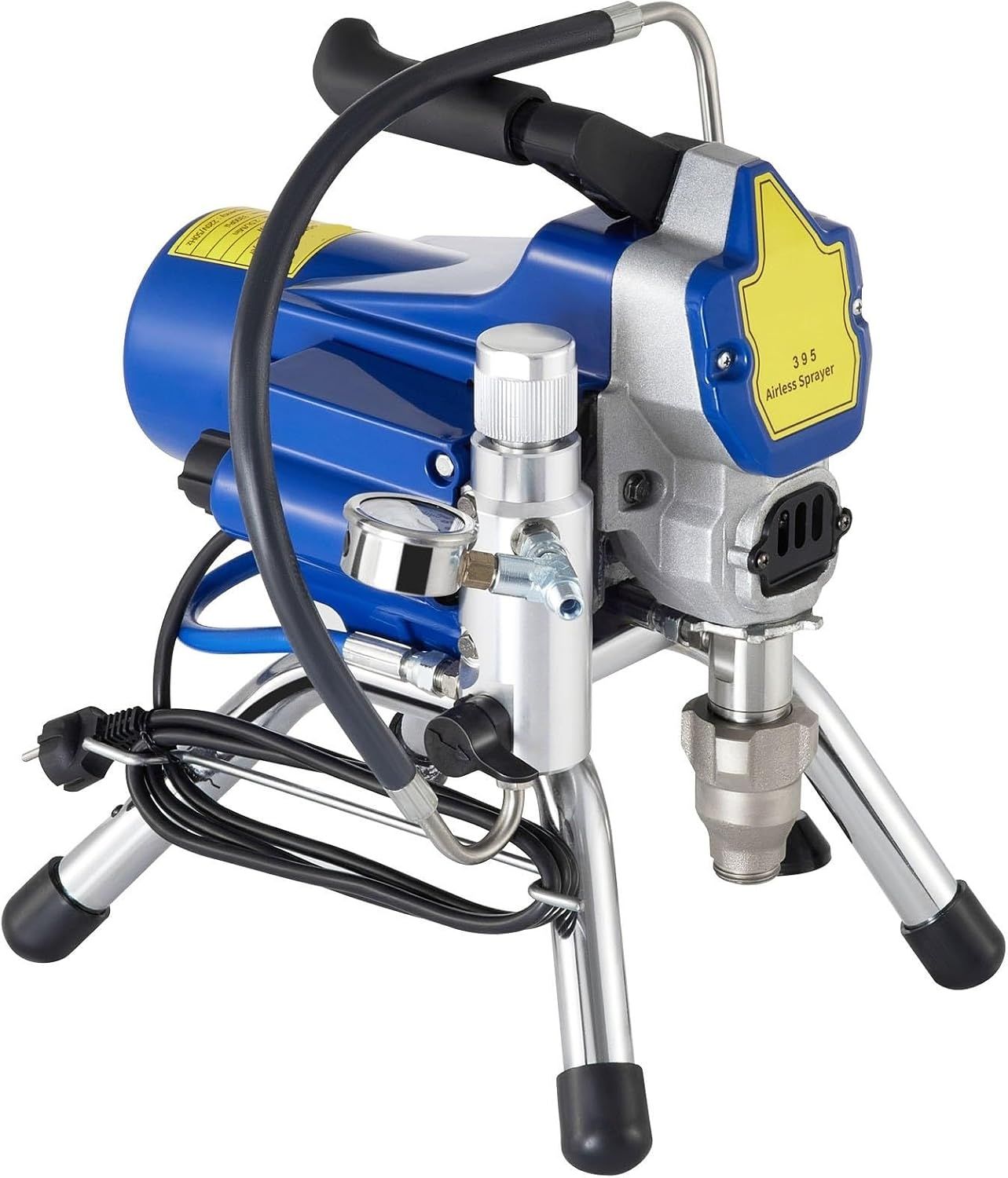 2200W Electric Airless Paint Sprayer — Powerful Spray Gun Kit with 22MPa Adjustable Pressure &amp; 15M Pipe, for Interior &amp; Exterior Walls, Ceilings, Wood &amp; Furniture