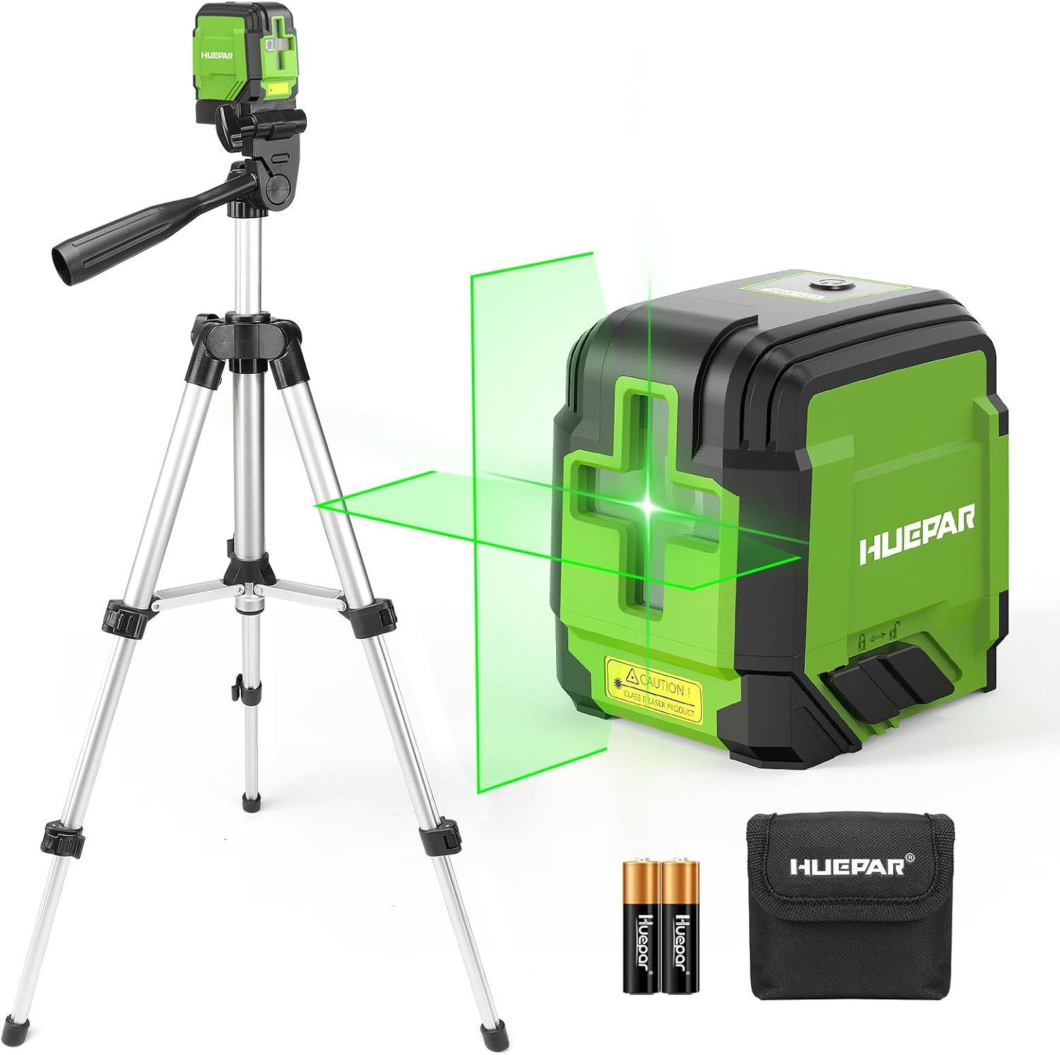 Laser Level Green Beam 30M Tripod Kit