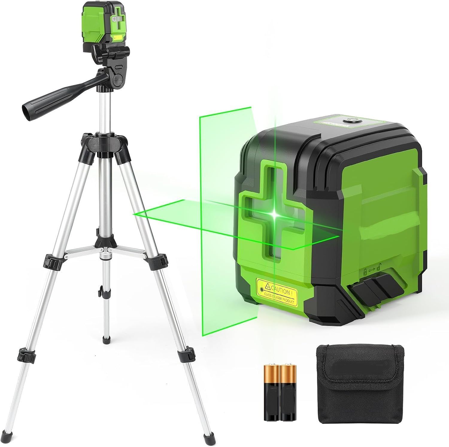 Laser Level Green Beam 30M Tripod Kit