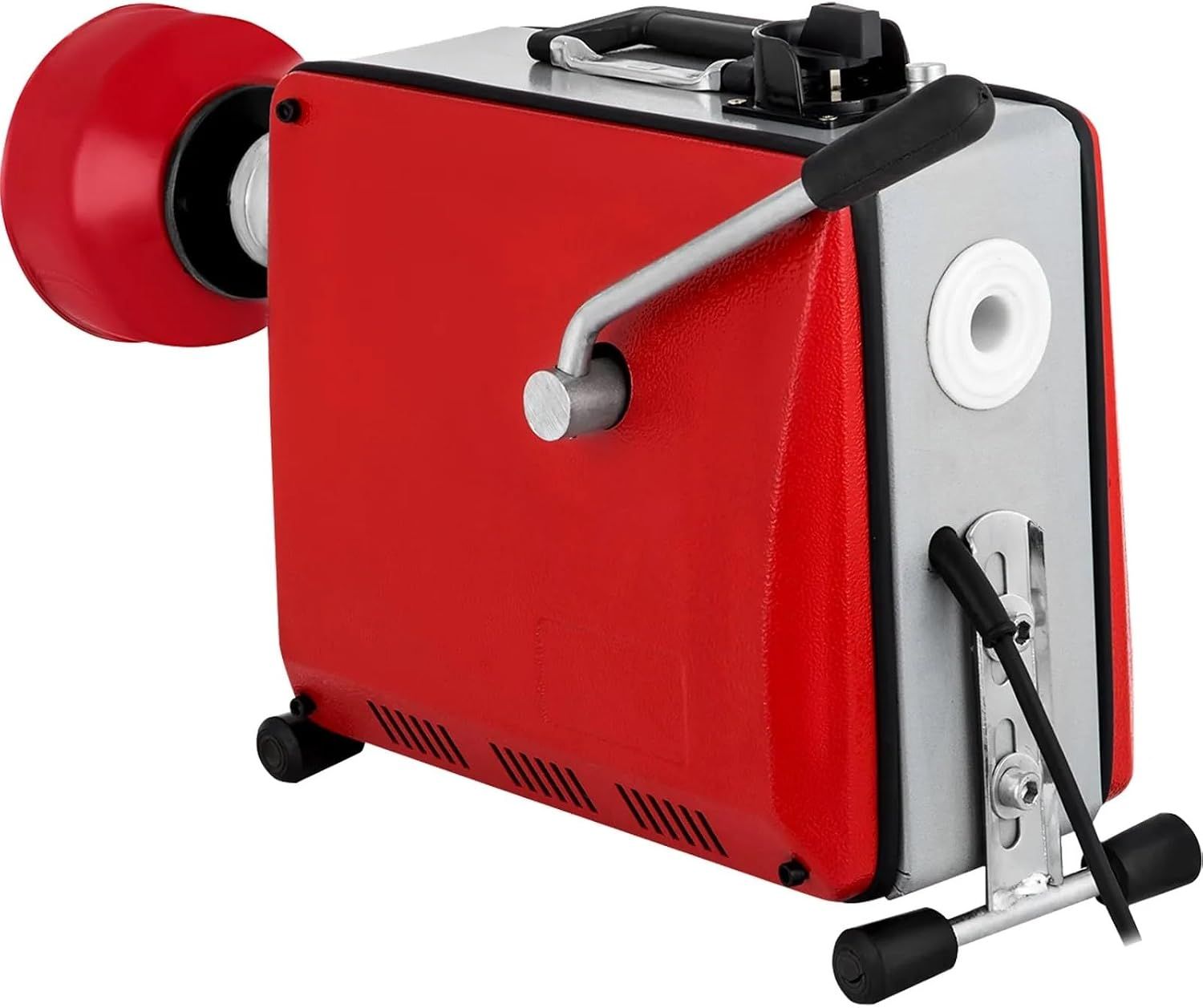 Electric Drain Auger Pipe Cleaner — 390W Powerful Motor, 220V Sewer Line Cleaning Machine