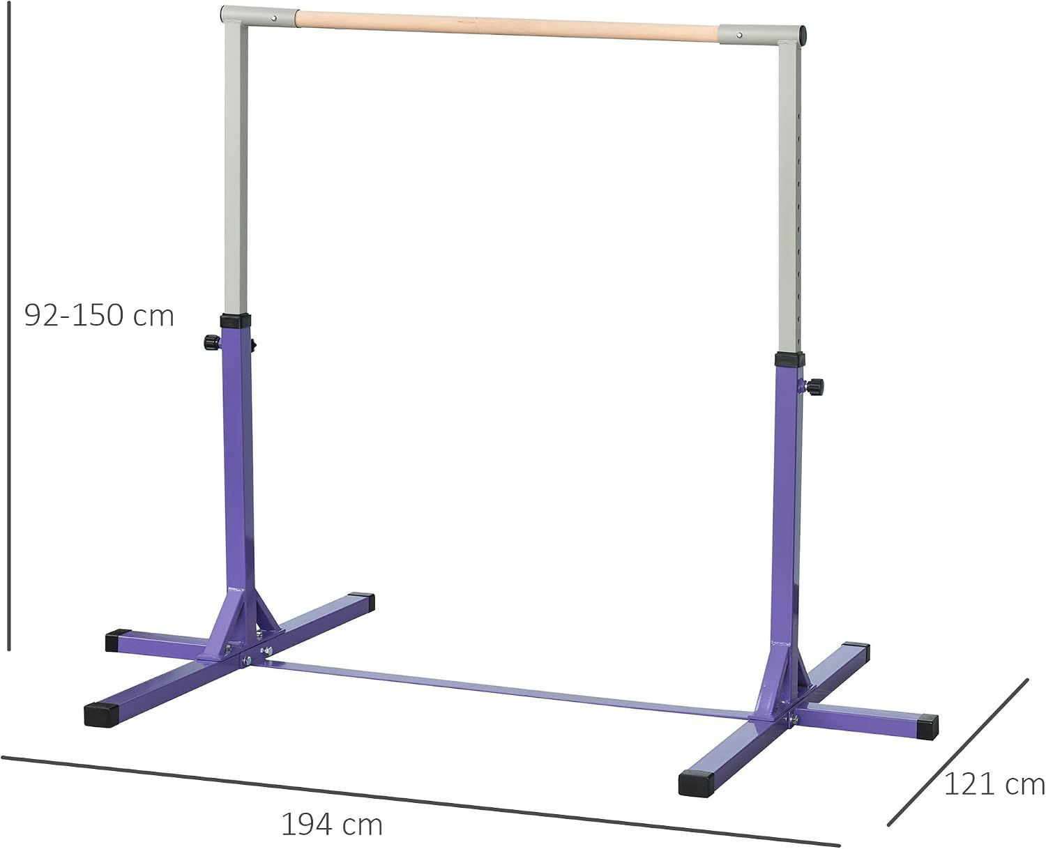 Kids Adjustable Gymnastics Bar