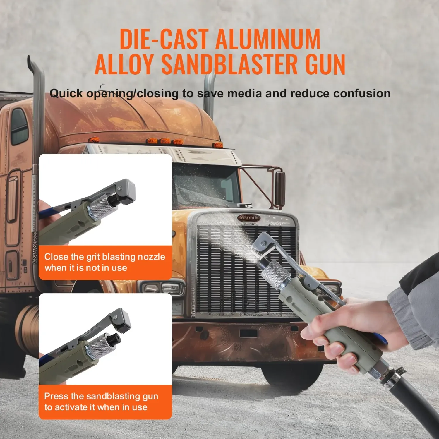 Sandblaster Sandblasting Machine 60-110 PSI