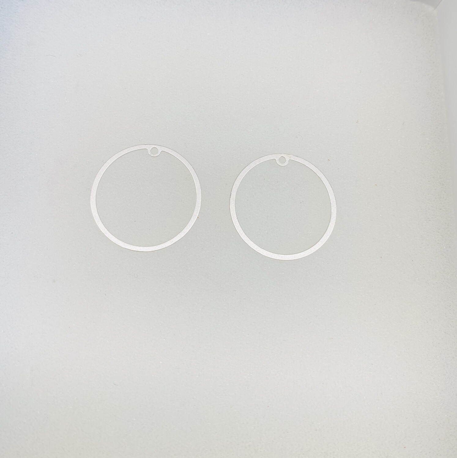 Pendant small circle Silver
