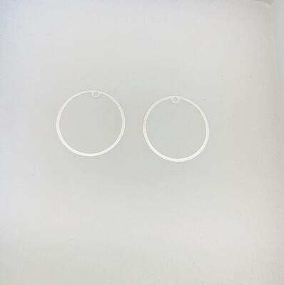 Pendant small circle Silver