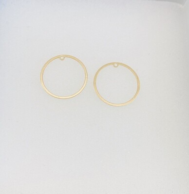 Pendant Small Circle Gold