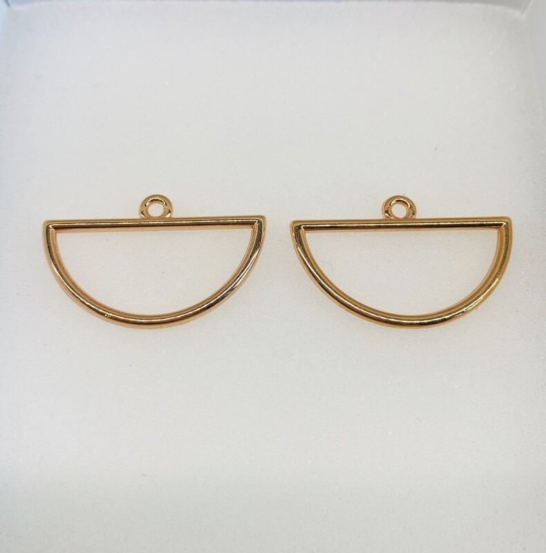 Pendant Open Sickle Rosé