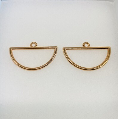 Pendant Open Sickle Rosé