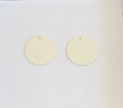 Pendant Circle Ivory