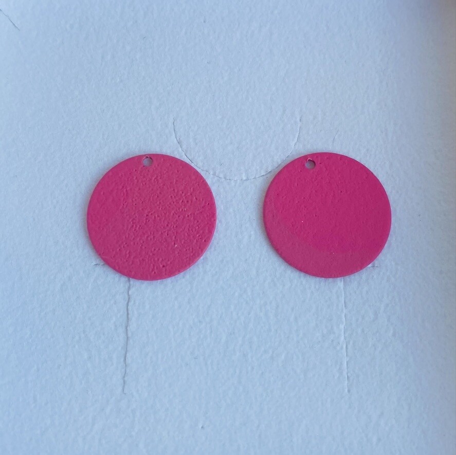 Pendant Circle Fuchsia