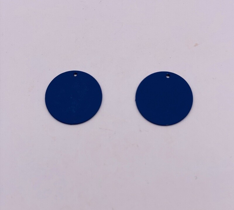 Pendant Circle Royal Blue