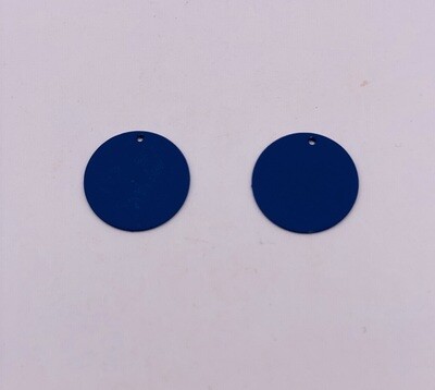 Pendant Circle Royal Blue