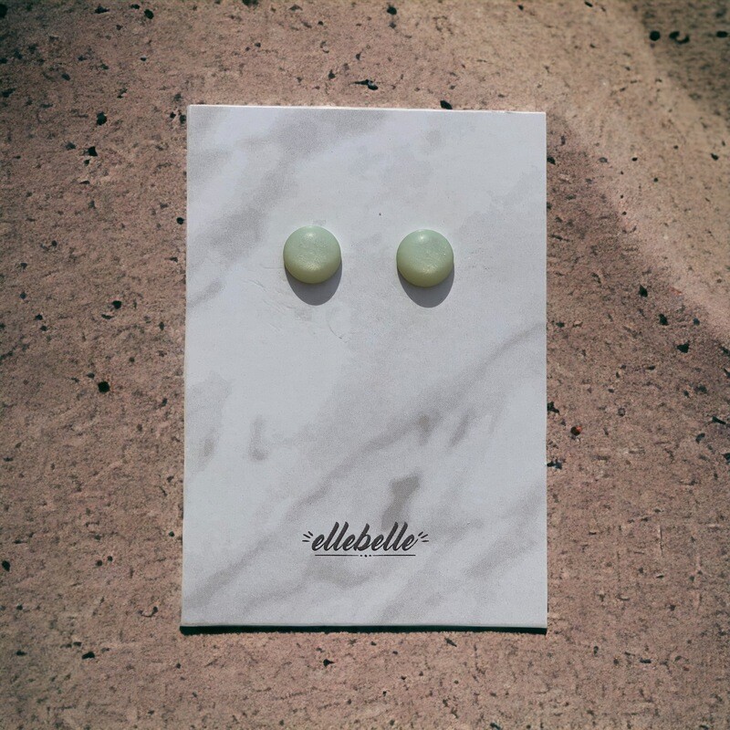 Studs Matt Mint Green