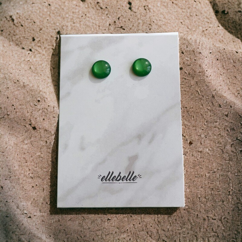 Studs Smaragdine Green