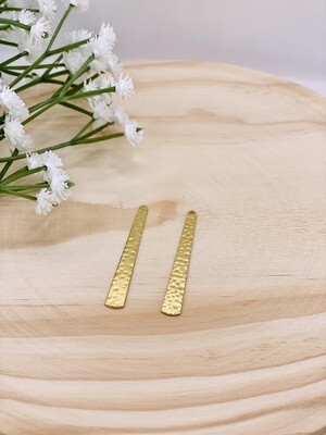 Pendant Stick Gold (Hammered)