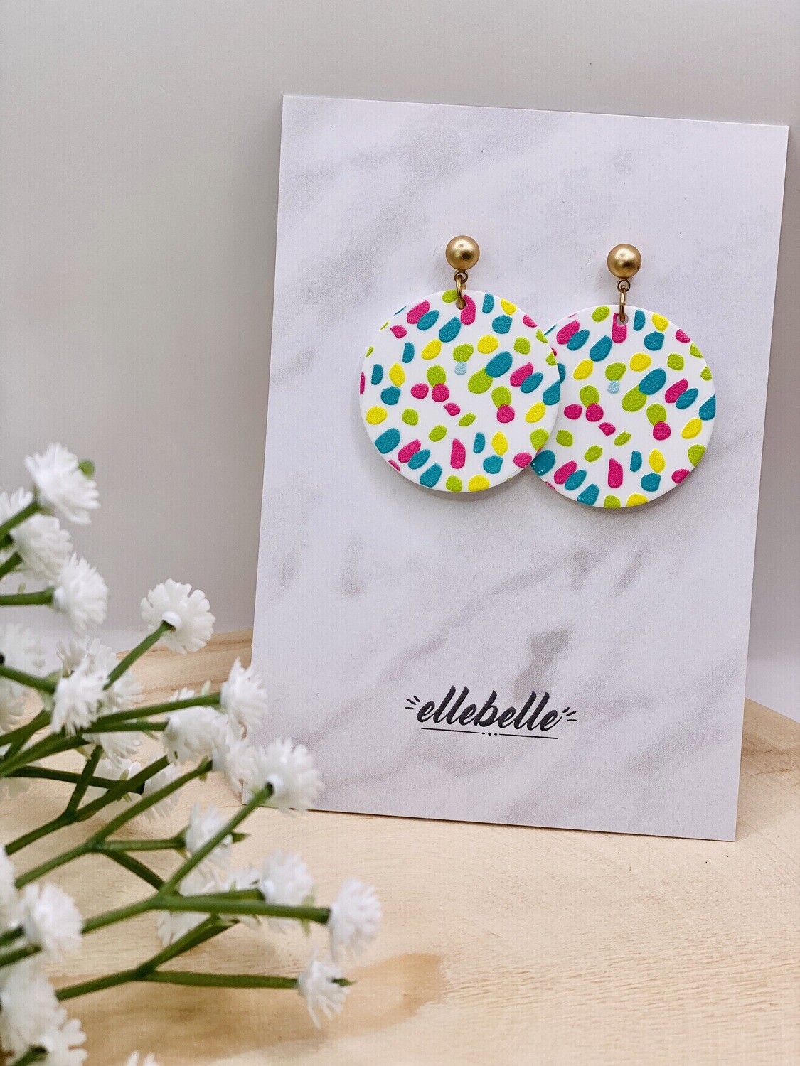 Earring Funny Felicity, Colour: Gold