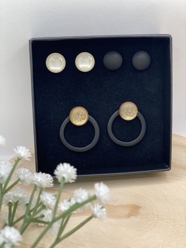 Gift box Les Tanelles (Earstuds &amp; Pendant)